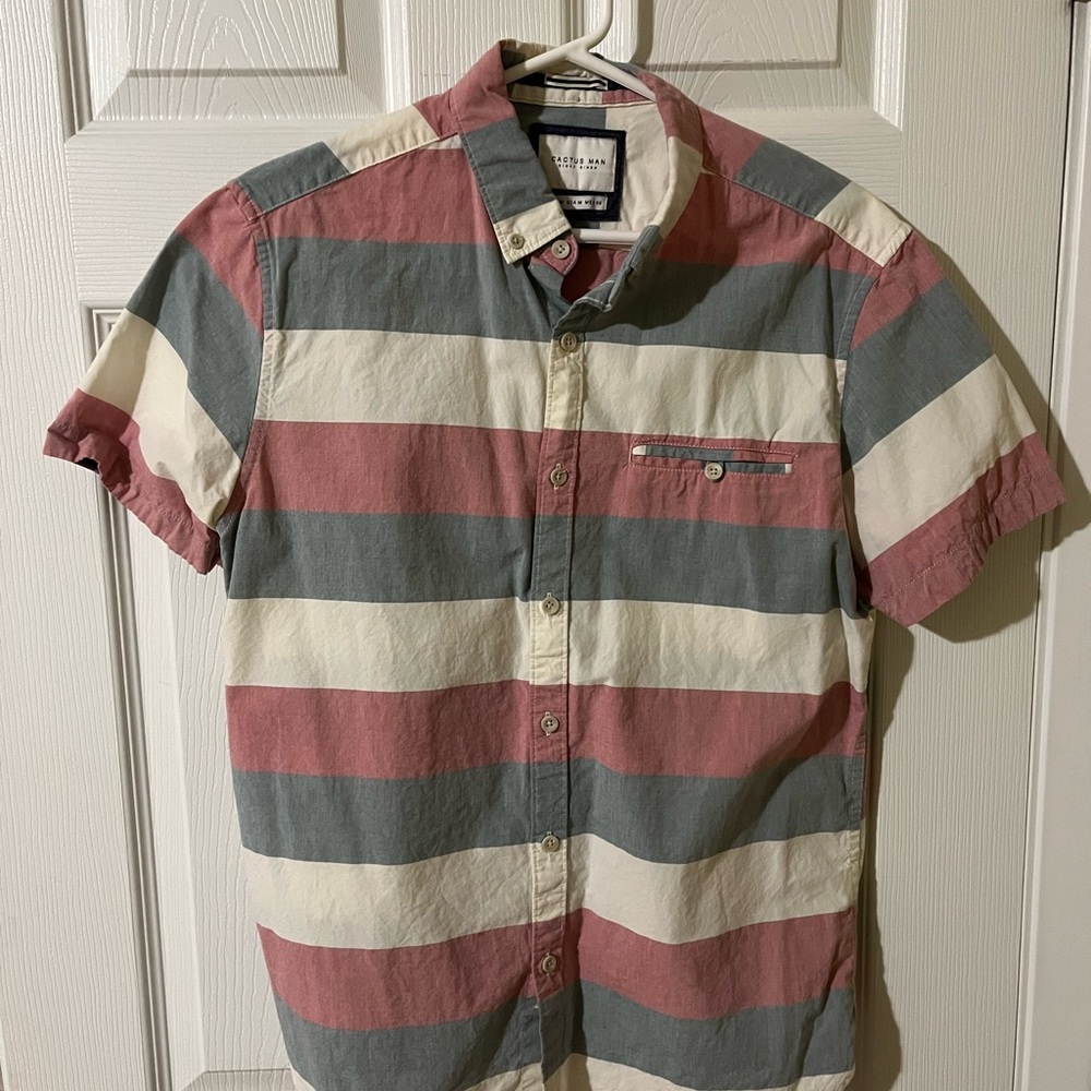 Cactus man half sleeve shirt